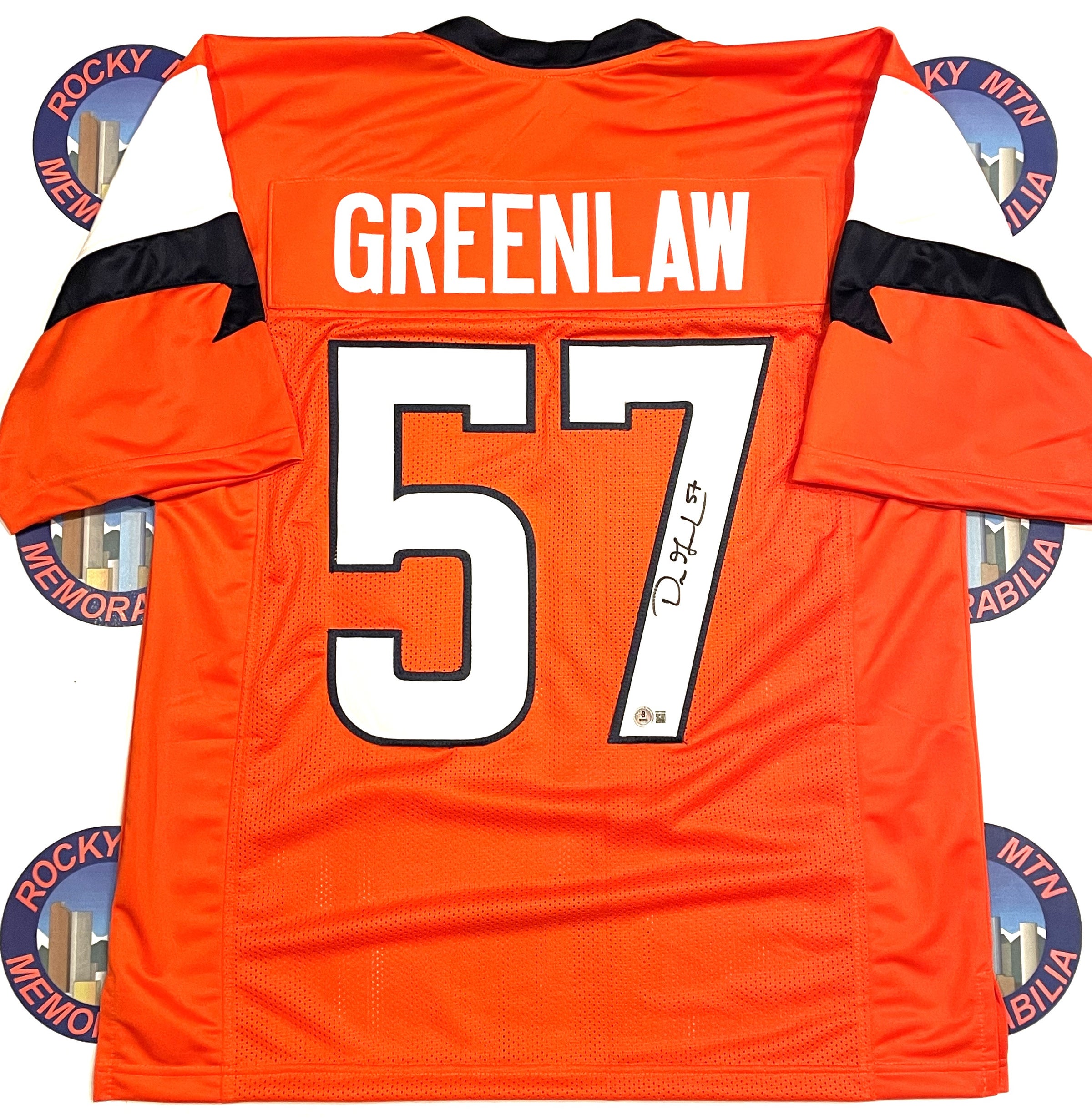 ディラン オレイ　ジャージーナンバー DRE GREENLAW Jersey Orange - SALE | Rocky Mtn Memorabilia